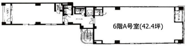 オーイズミ東上野ビル西館A 間取り図