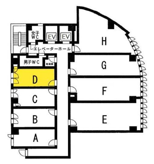 恵比寿ファイブビル504 間取り図