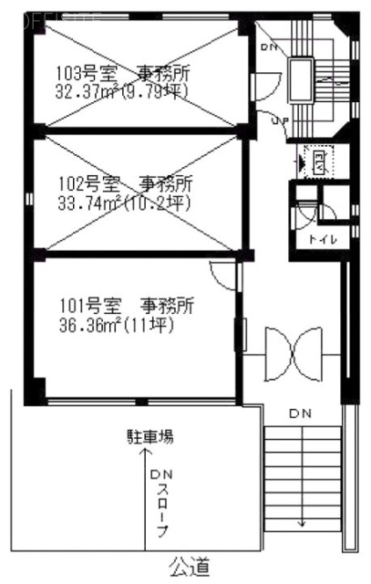 楽器会館101 間取り図