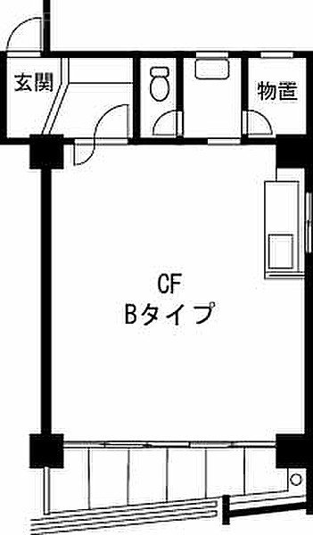KIビルディング402 間取り図