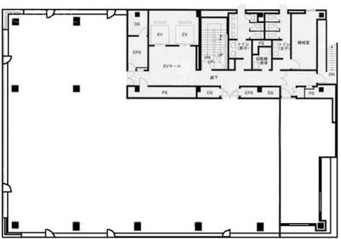 野村不動産西新宿共同ビルA 間取り図