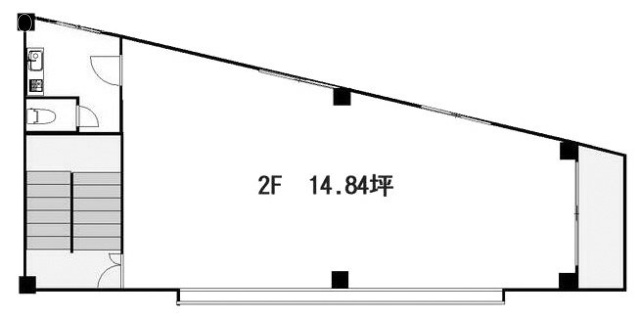 藤屋産業ビル2F 間取り図