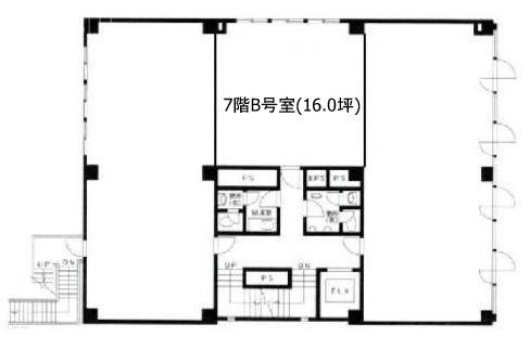 第三協栄ビルB 間取り図