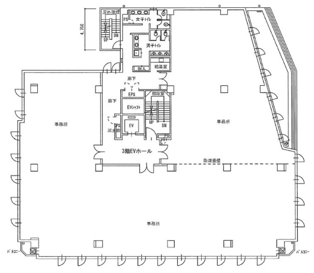 真成館ビル3F 間取り図