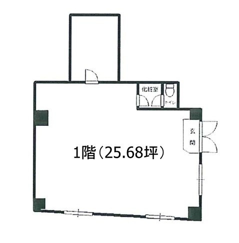 三好ビル1F 間取り図