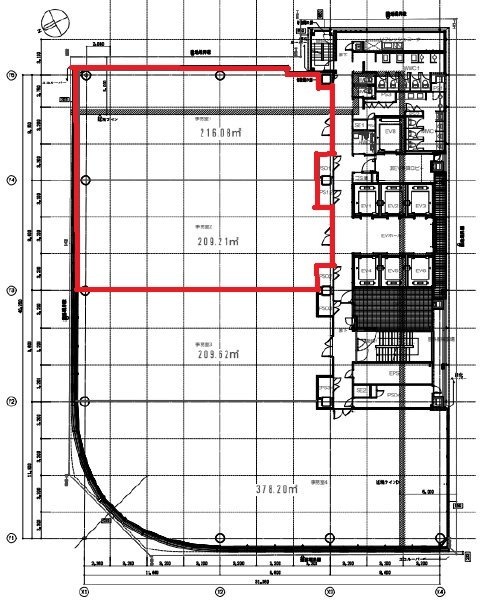 YANMAR TOKYOビル7F 間取り図