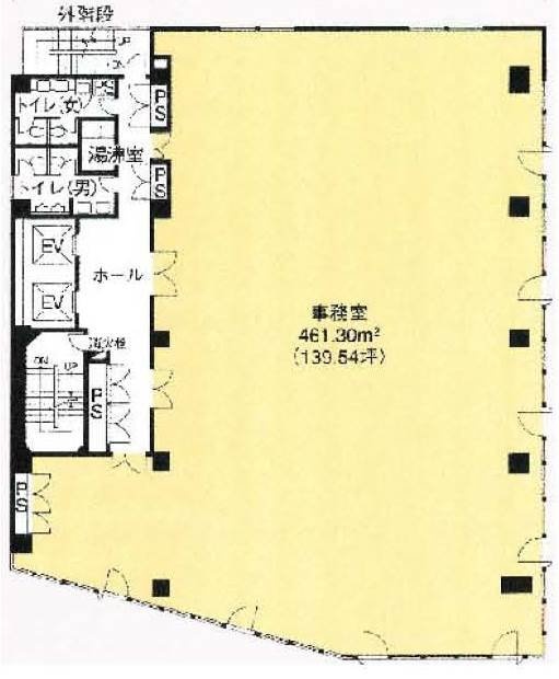 TK五反田ビル3F 間取り図