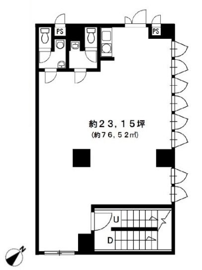 サンパーク恵比寿203 間取り図