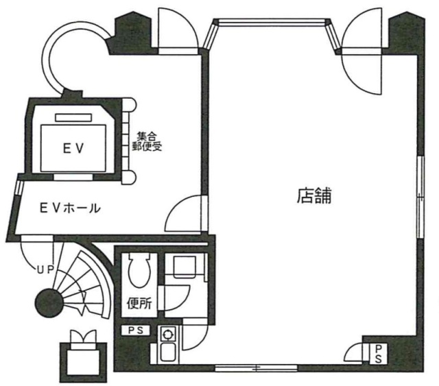 HIビル1F 間取り図