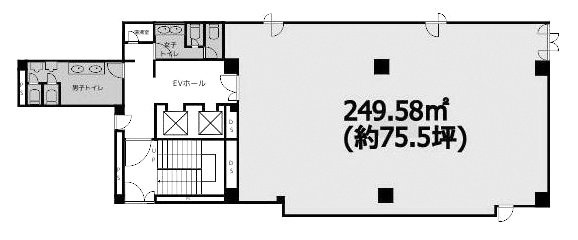 人形町冨士ビルA 間取り図