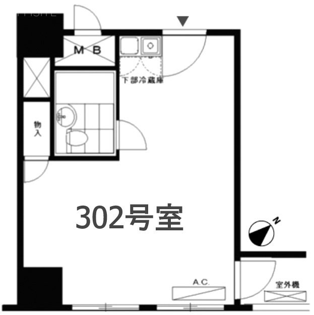 シドニービル302 間取り図