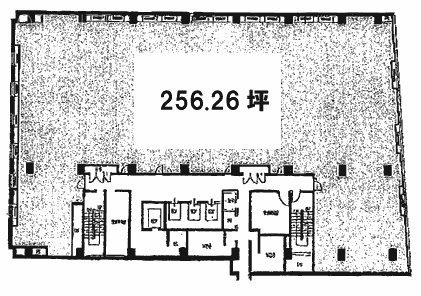 H&Iビル6F 間取り図