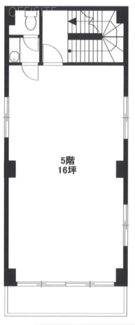 久保ビル5F 間取り図