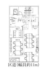 神保町フロント4F 間取り図