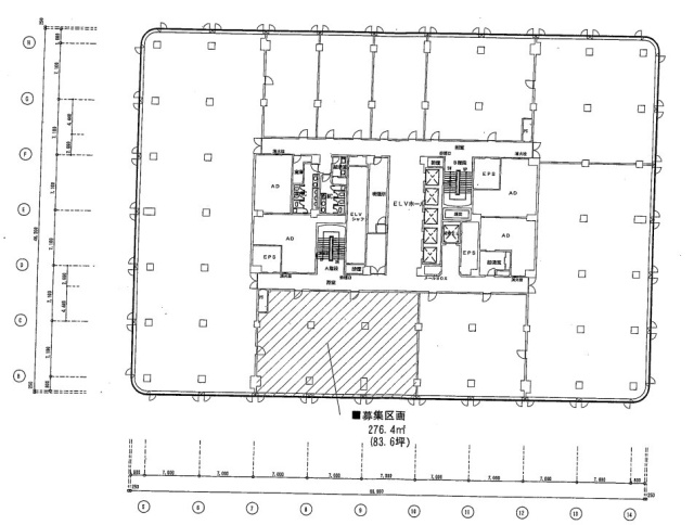 東京交通会館ビル9F 間取り図