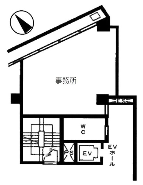 クレール五反田ビル204 間取り図