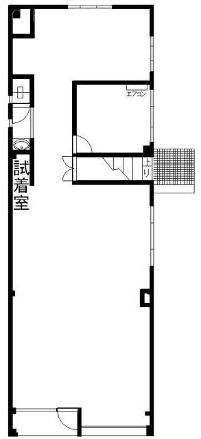 金子ビル1F 間取り図