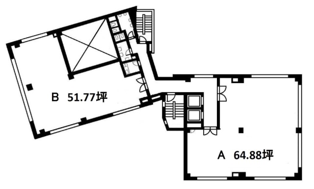 江澤ビルB 間取り図