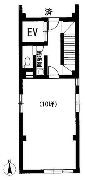紅雪神田錦町ビル401 間取り図