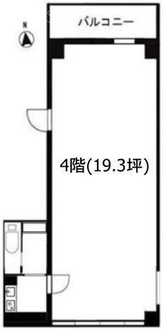 HMビル4F 間取り図