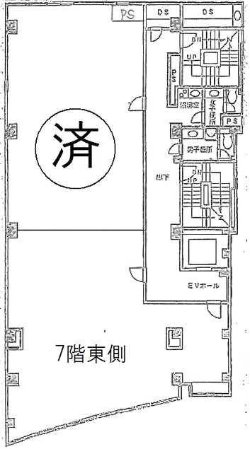 水信横浜西口ビル東 間取り図