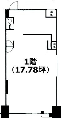 曳舟西ビューハイツ1F 間取り図