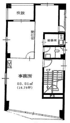 深沢ビル2F 間取り図