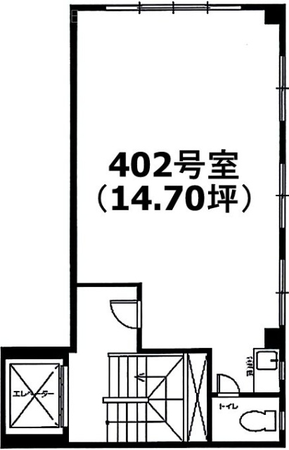 大室ビル402 間取り図
