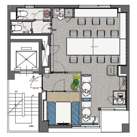 NOVEL WORK Shibuya(旧 荻津ビル)2F 間取り図