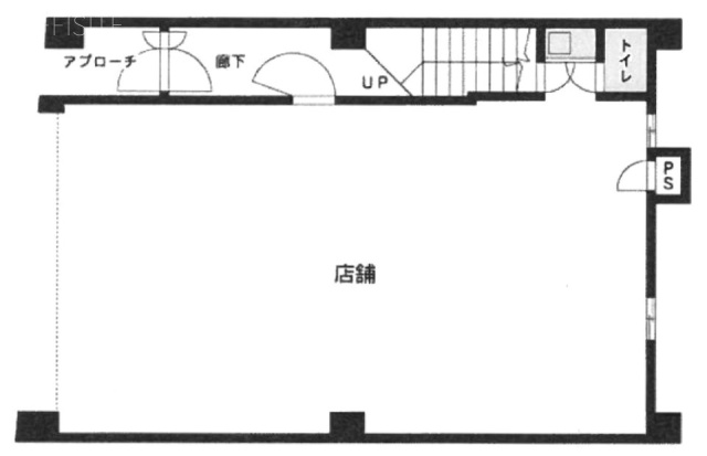 池田屋ビル1F 間取り図