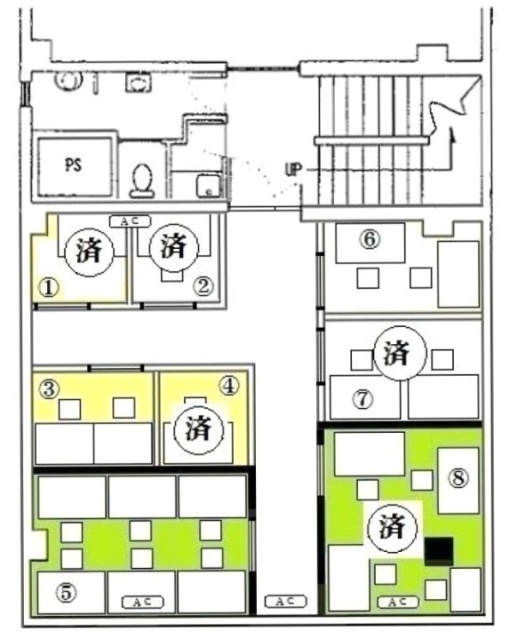 銀三ビル(サテライトオフィス銀座)403 間取り図