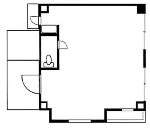 倉澤ビル5F 間取り図