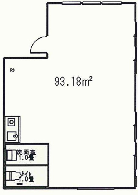 サンライズ春日部ビル2F 間取り図