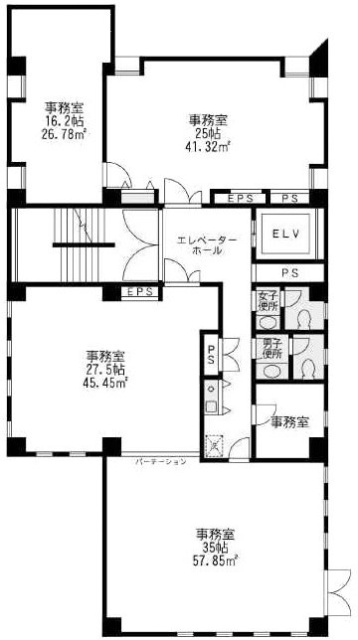 ARSビル2F 間取り図