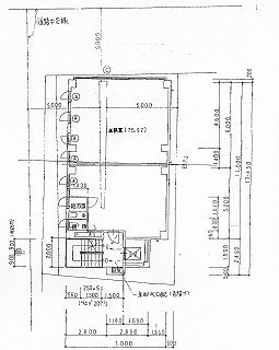 高輪1ビル2F 間取り図