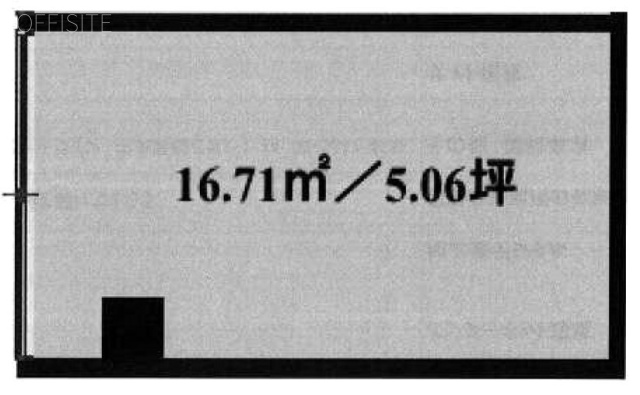 プランタン月島ビル102 間取り図