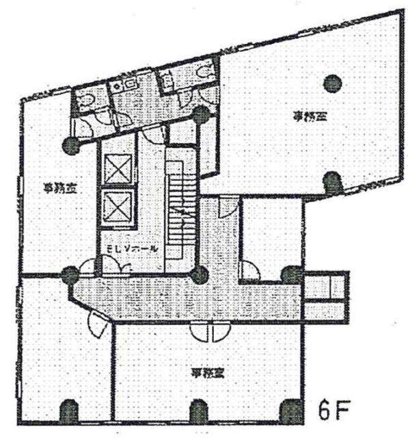 千代田ハウスビル6F 間取り図