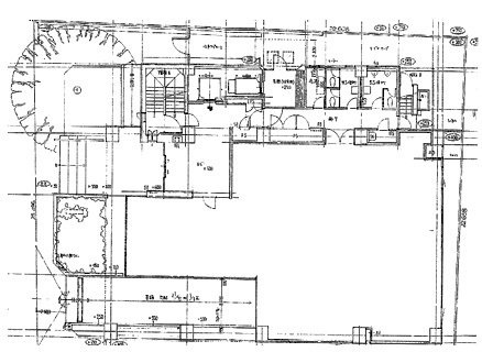 番町Mビル1F 間取り図