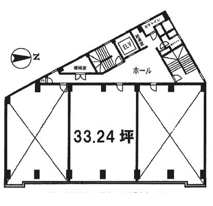 オダカビルB 間取り図