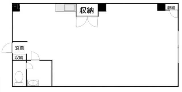 代々木村田マンション310 間取り図