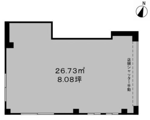 ナラヤビル1F 間取り図