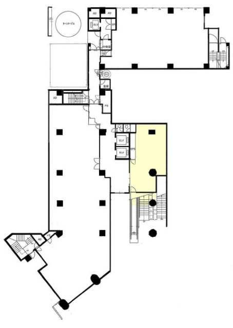 イビス東京新宿ビル1F 間取り図