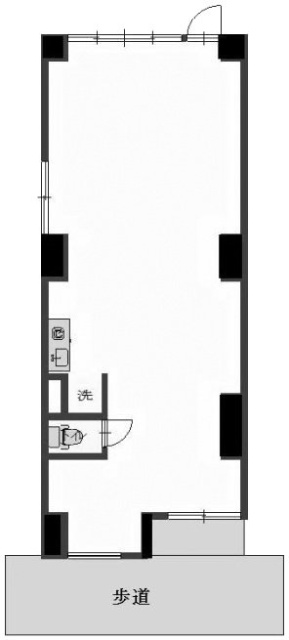 パルロイヤル小岩1F 間取り図