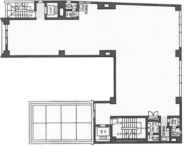 北の丸グラスゲート7F 間取り図