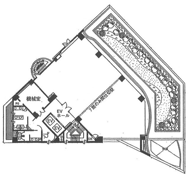 泉館紀尾井町7F 間取り図