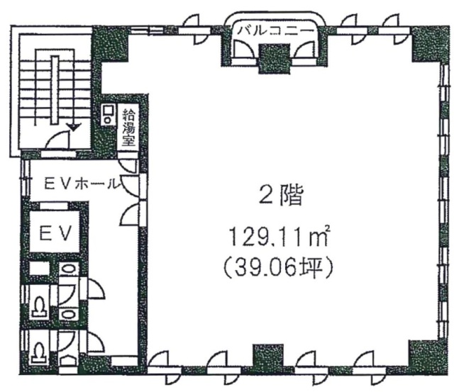 サンクレストビル2F 間取り図