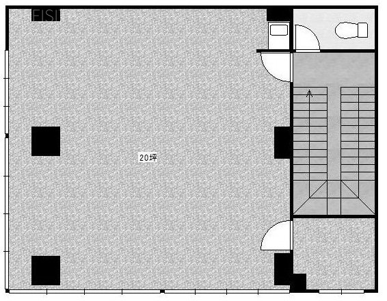 花井ビル4F 間取り図