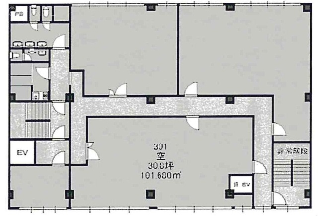 興和ビル301 間取り図