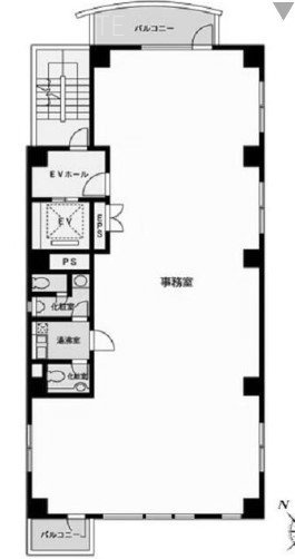 愛知家ビル6F 間取り図