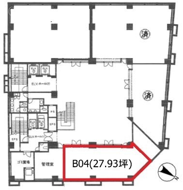 TK関内プラザ04 間取り図